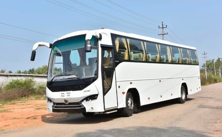 Luxury Volvo Bus view 1