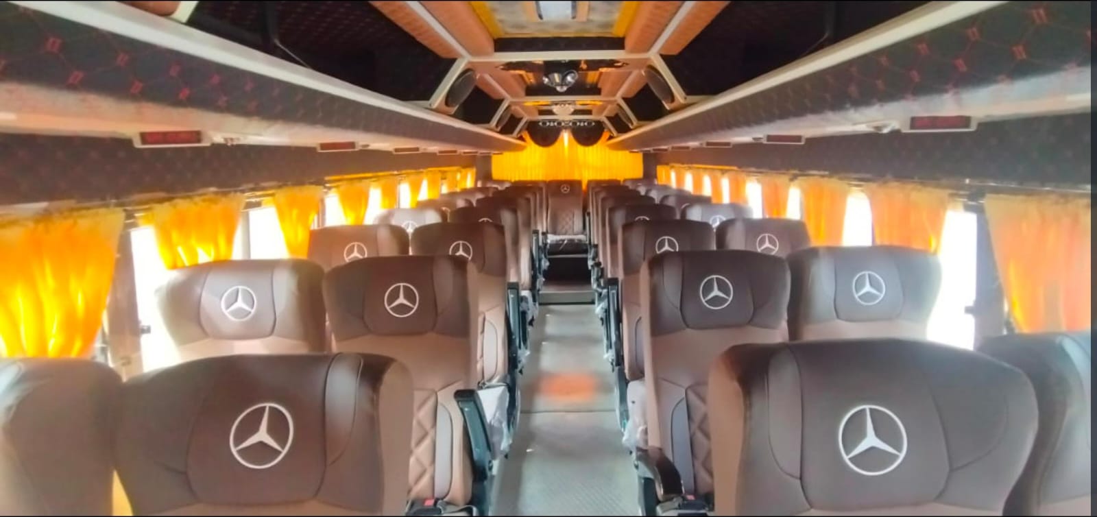 Luxury Volvo Bus view 3